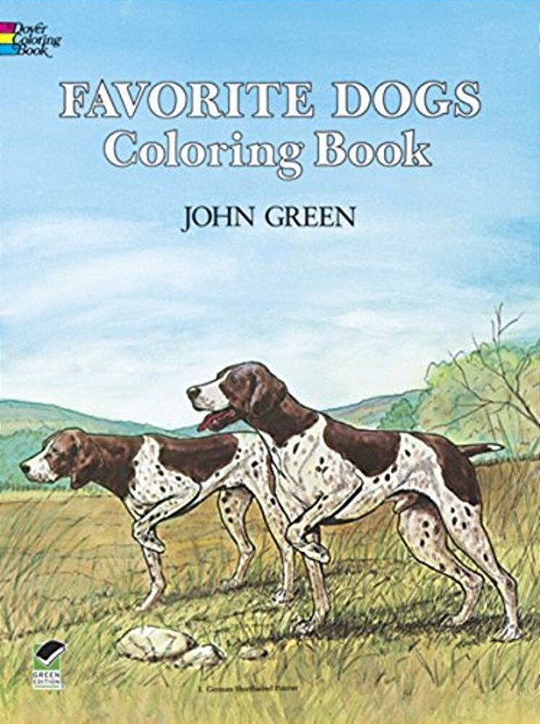 Favorite Dogs Coloring Book-..