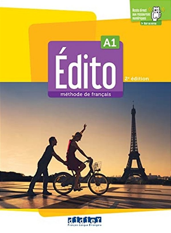 Édito A1 - Édition 2022-2024 - Livre + Didierfle. App