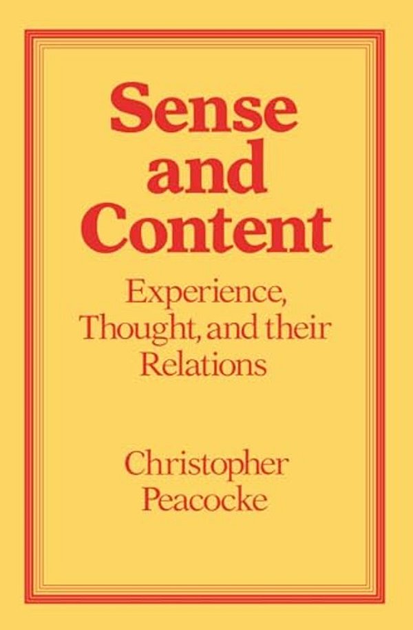 Sense And Content-..