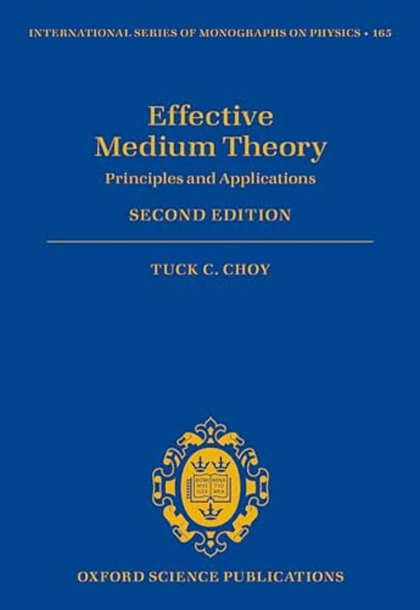 Effective Medium Theory: Principles And Applications-..