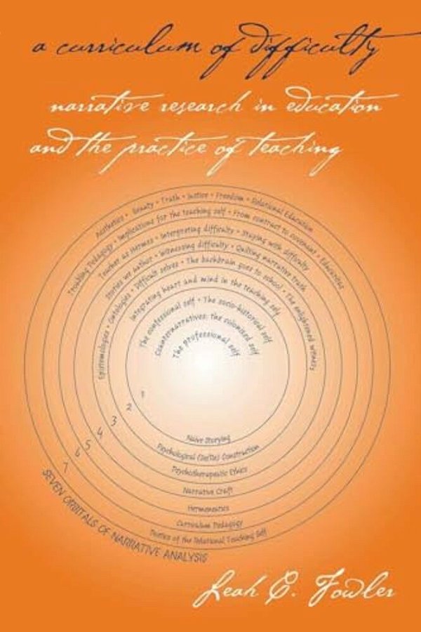 A Curriculum Of Difficulty: Narrative Research In Education And The Practice Of Teaching-..