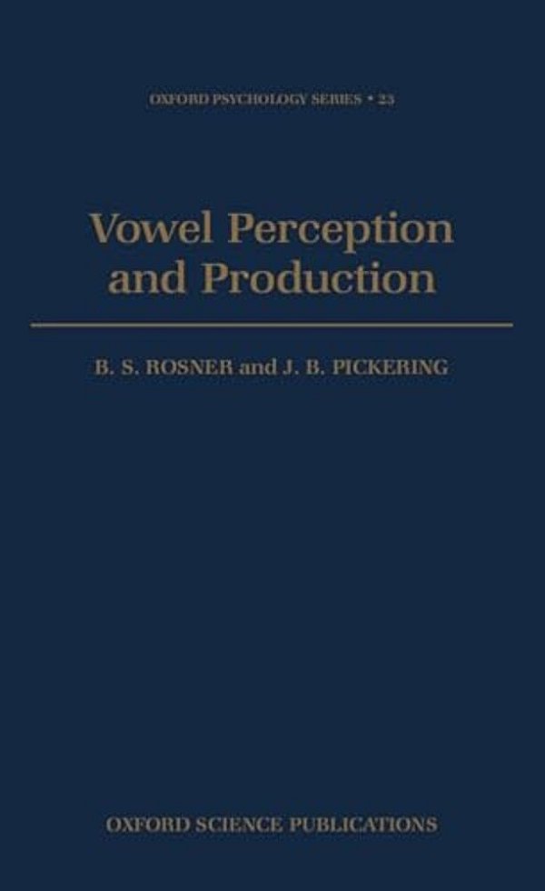 Vowel Perception And Production-..