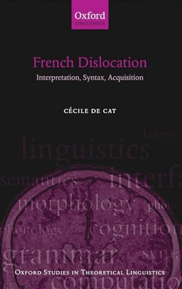 French Dislocation: Interpretation, Syntax, Acquisition-..