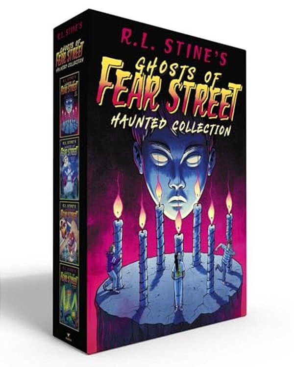 R. L. Stine's Ghosts Of Fear Street Haunted Collection (Boxed Set): Hide And Shriek; Who's Been Sleeping In My Grave?; The Attack Of The Aqua Apes; Nig-..