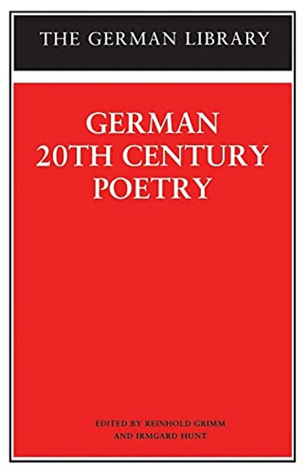 German 20Th-Century Poetry-..