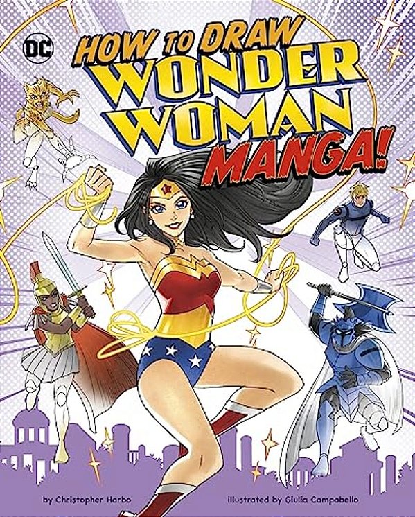 How To Draw Wonder Woman Manga!-..