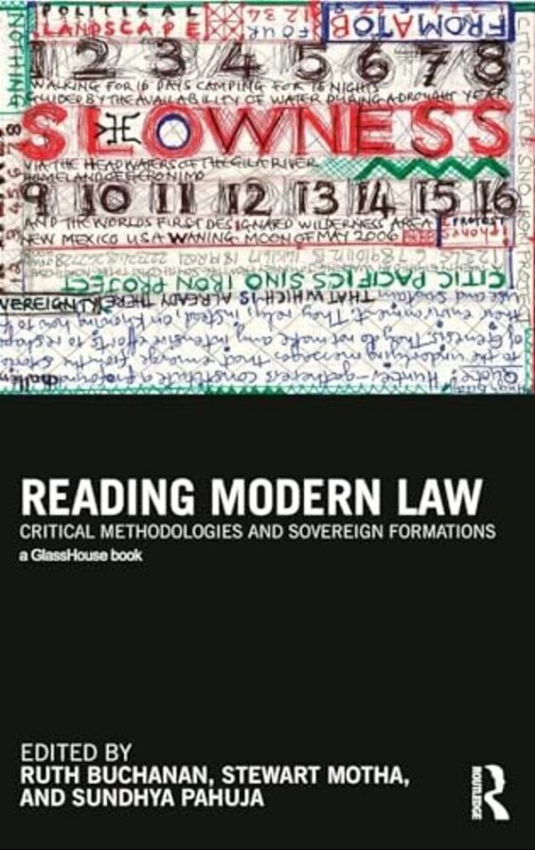 Reading Modern Law: Critical Methodologies And Sovereign Formations-..