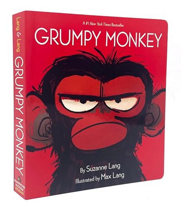 Grumpy Monkey - Board Book-..
