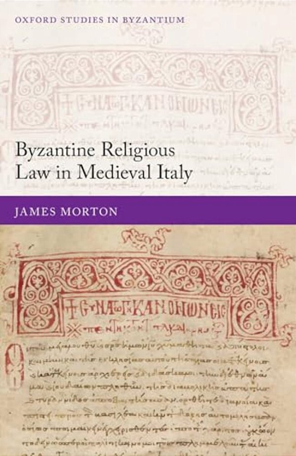 Byzant Rel Law Medieval Italy Osbyz C-..