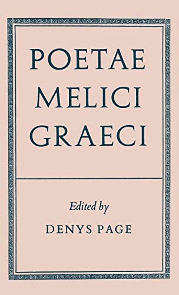 Poetae Melici Graeci-..