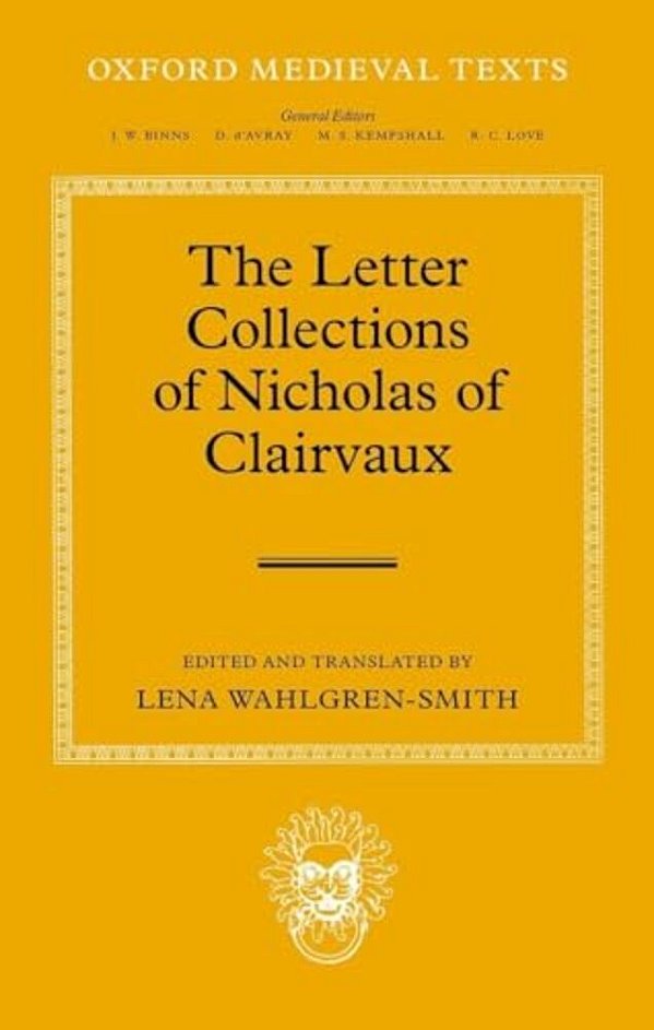 Letter Collections Of Nicholas Of Clairvaux-..