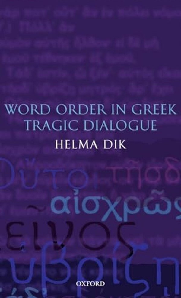 Word Order In Greek Tragic Dialogue-..