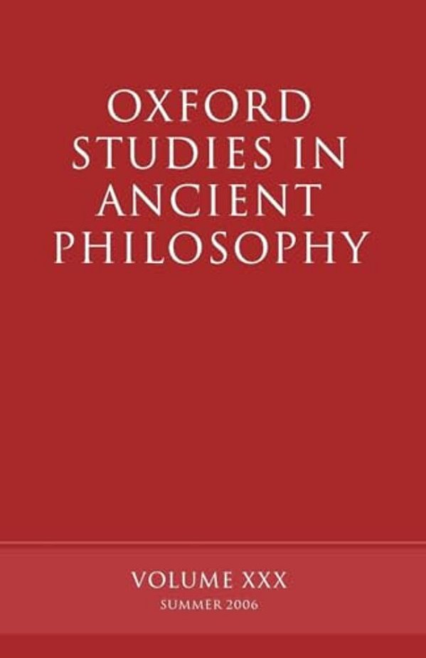 Oxford Studies In Ancient Philosophy-..