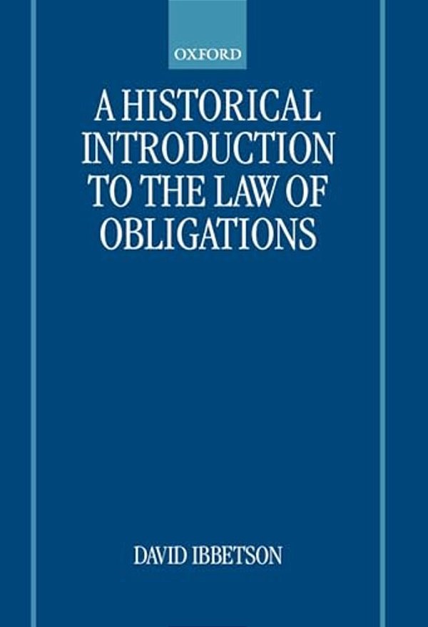 A Historical Introduction To The Law Of Obligations-..