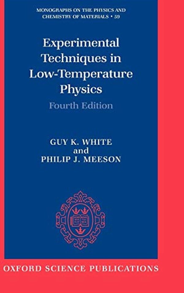 Experimental Techniques In Low-Temperature Physics-..