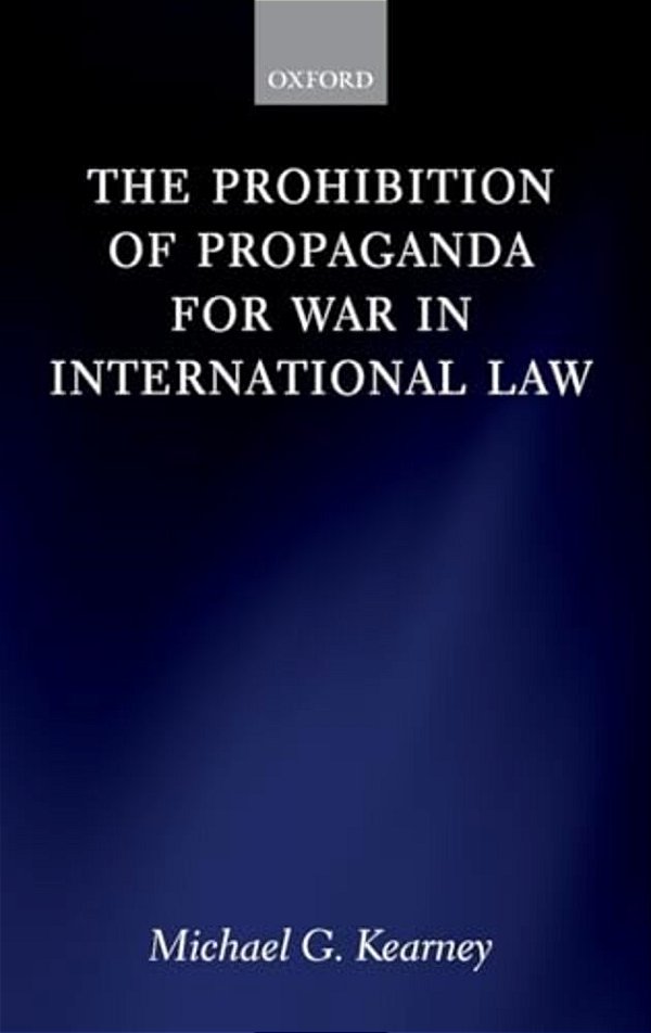 Prohibition Of Propaganda For War In International Law-..