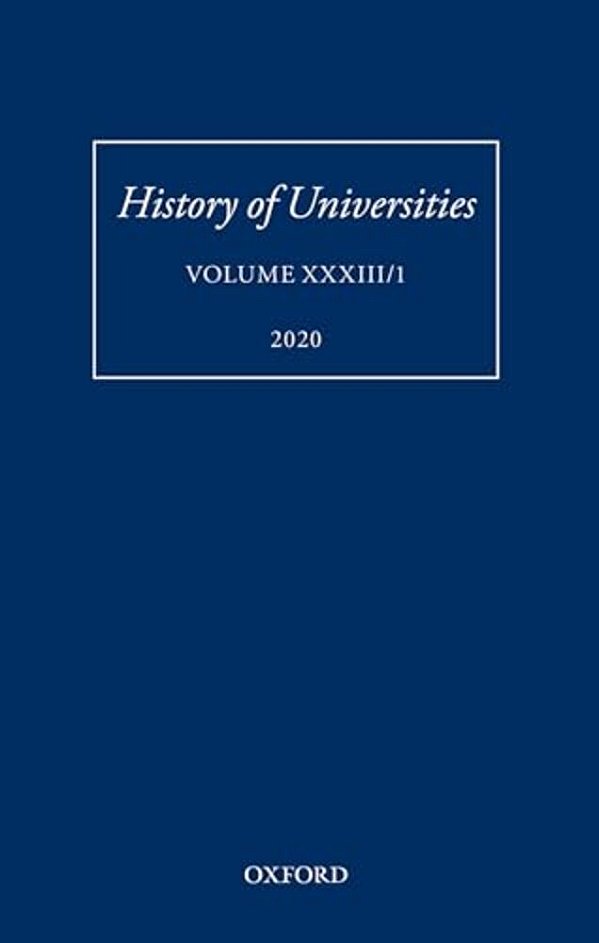History Of Universities XXXIII/1-..