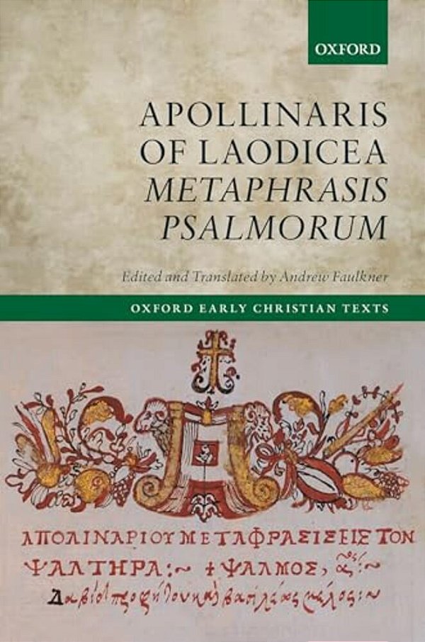 Apollinaris Of Laodicea Metaphrasis Psalmorum-..