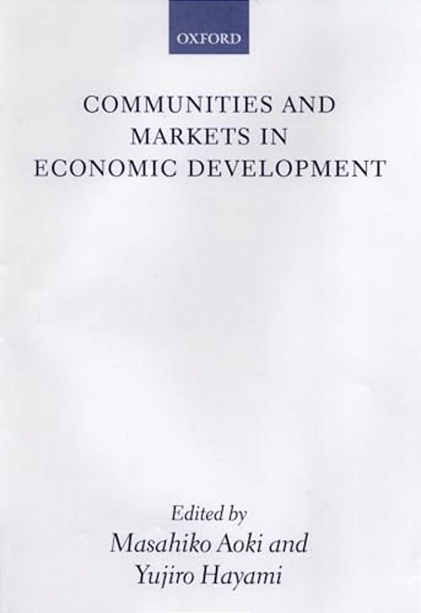 Communities And Markets In Economic Development-..