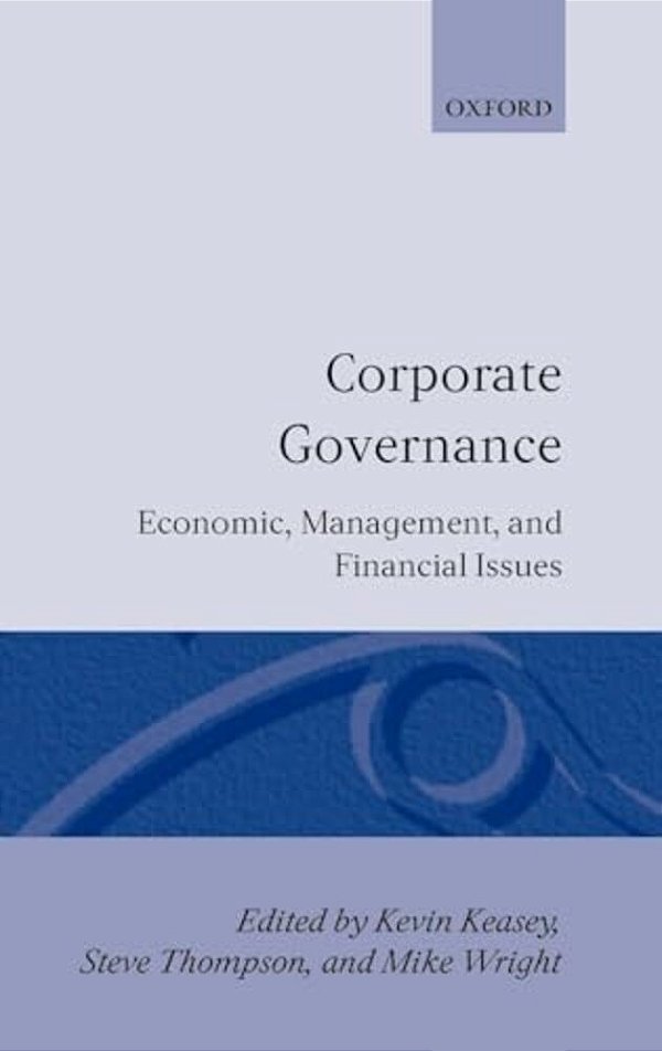 Corporate Governance: Economic And Financial Issues-..