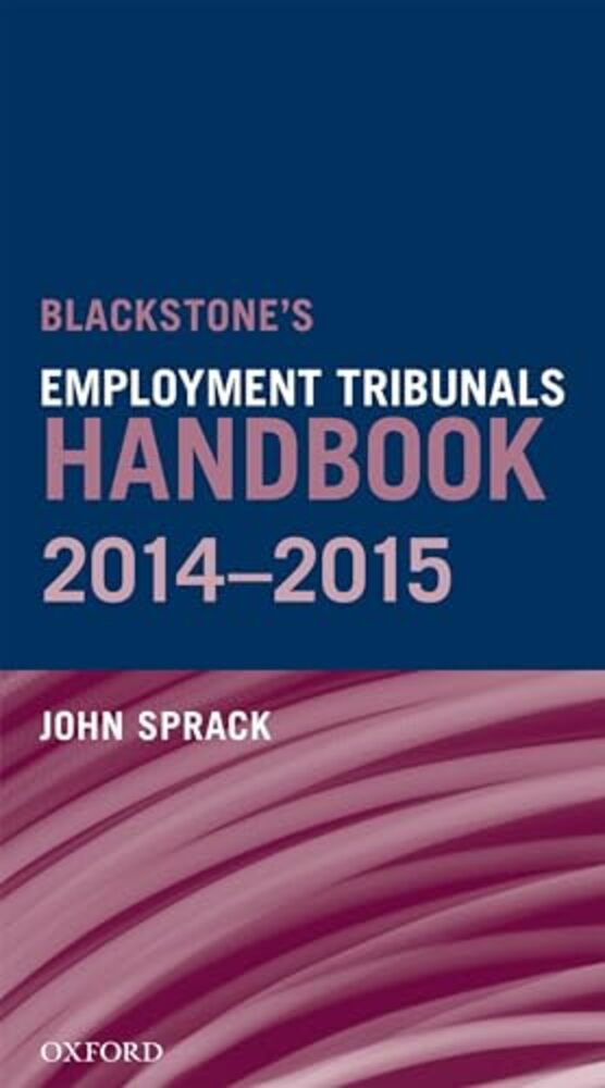 Blackstone's Employment Tribunals Handbook 2014-15-..