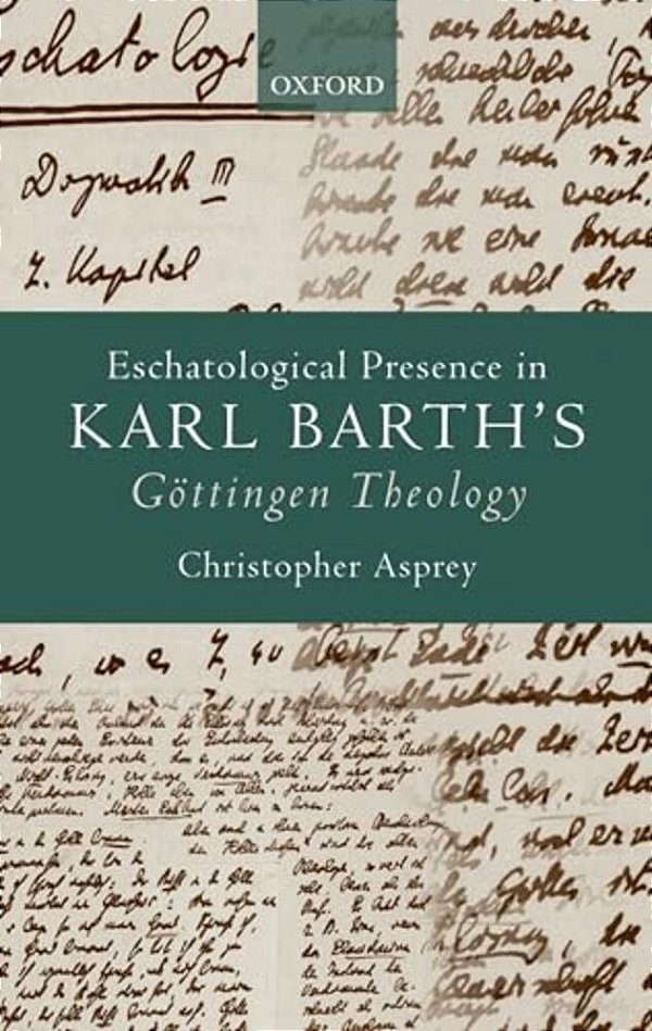Eschatolog Pres Barth Gottingen Theol C-..