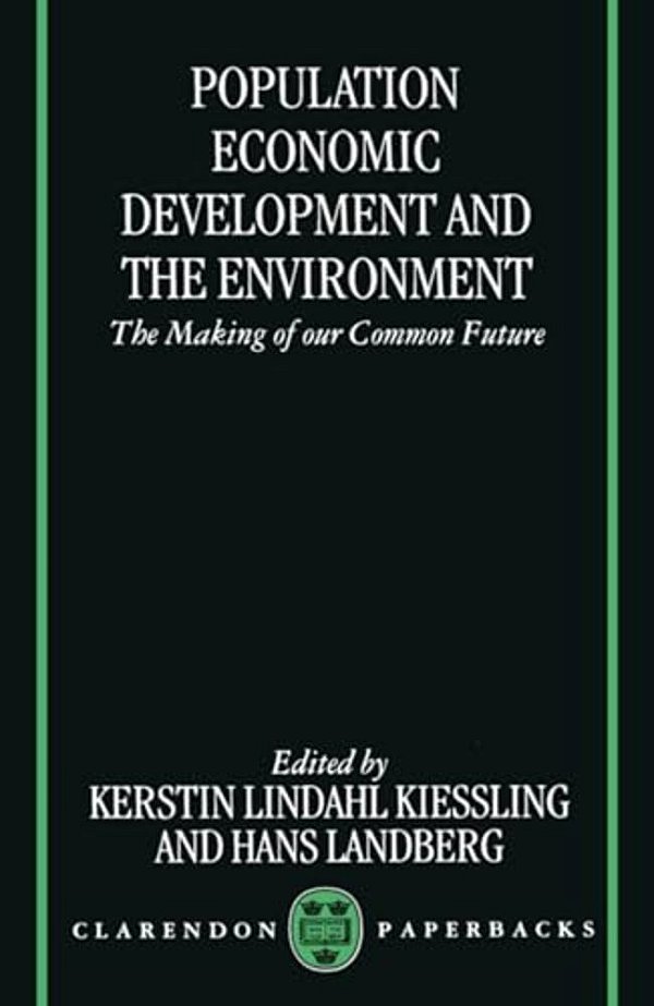 Population, Economic Development, And The Environment-..
