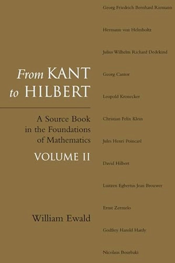 From Kant To Hilbert Volume 2-..
