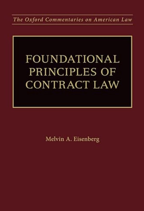 Foundational Principles Of Contract Law-..