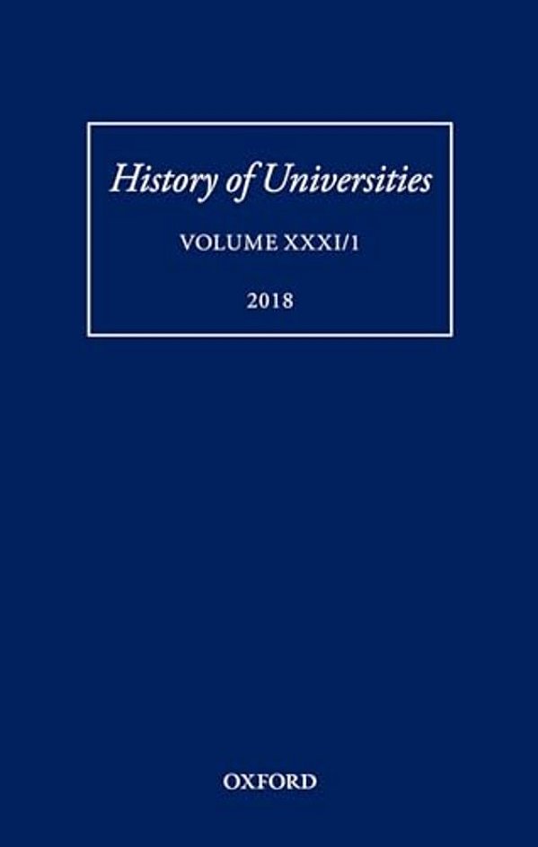 History Of Universities Vol 31/1 Hou C-..