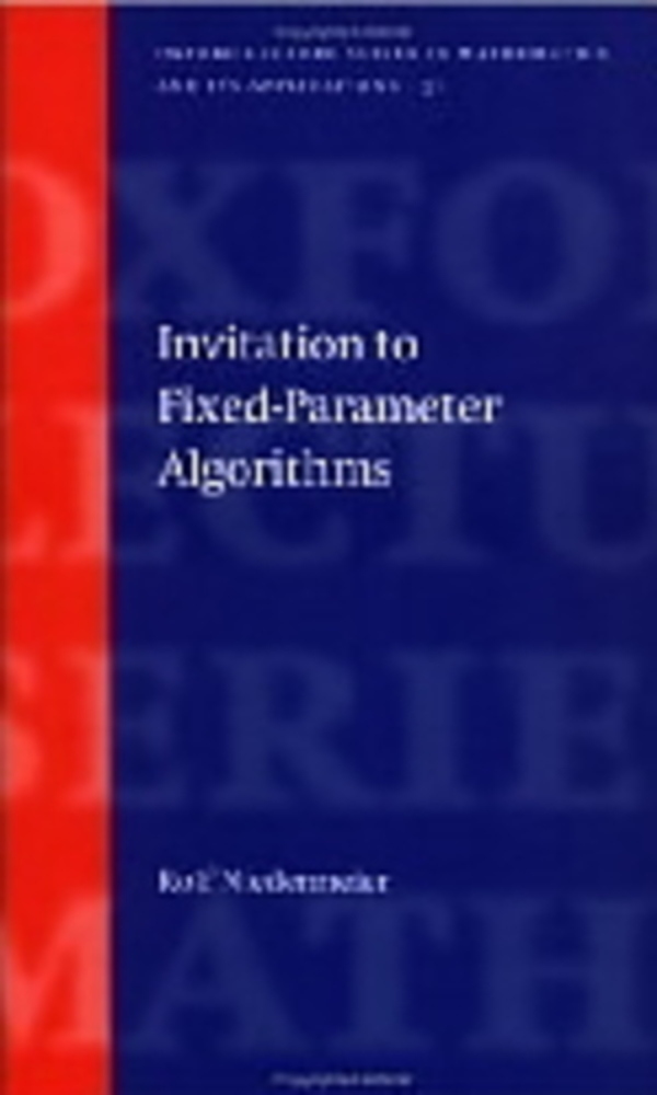 Invitation To Fixed Parameter Algorithms-..