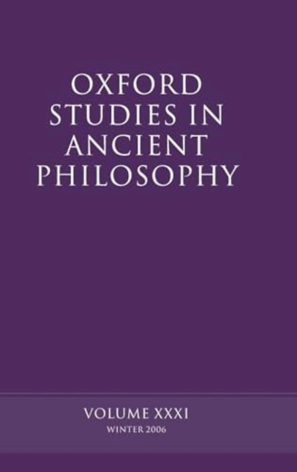 Oxford Studies In Ancient Philosophy-..