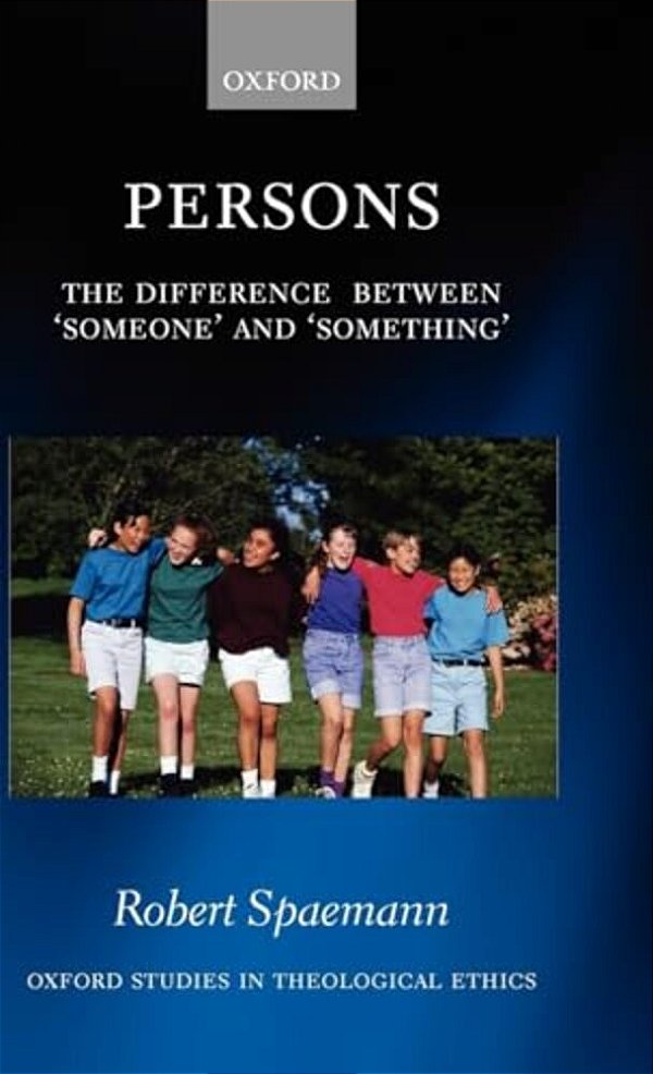 Persons: The Difference Between Someone' And Something'-..