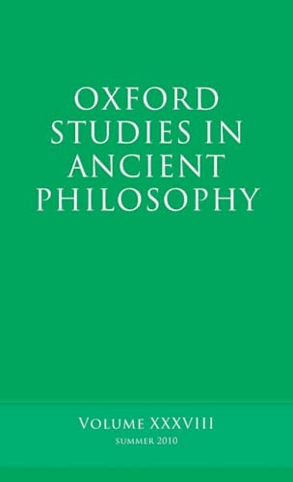 Oxford Studies In Ancient Philosophy-..