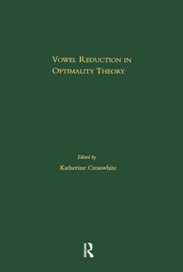 Vowel Reduction In Optimality Theory-..