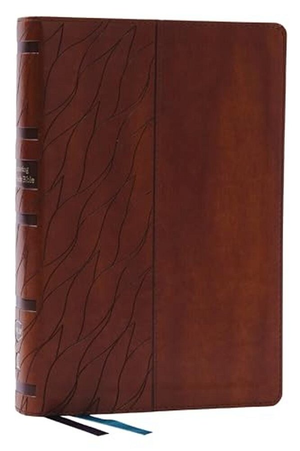 Encountering God Study Bible: Insights From Blackaby Ministries On Living Our Faith (Nkjv, Brown Leathersoft, Red Letter, Comfort Print, Thumb Indexed-..
