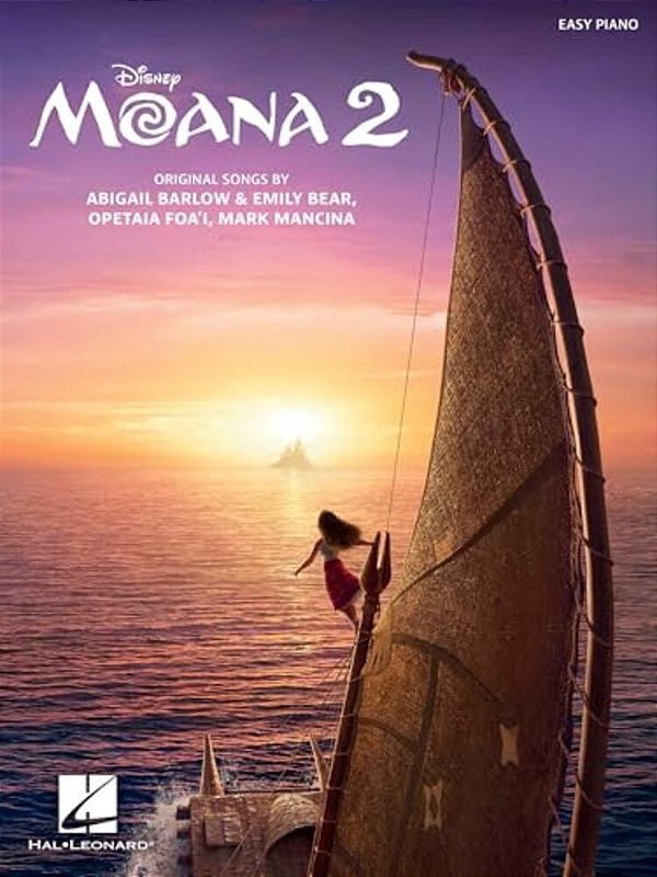 Moana 2 - Music From The Motion Picture For Easy Piano With Lyrics-..