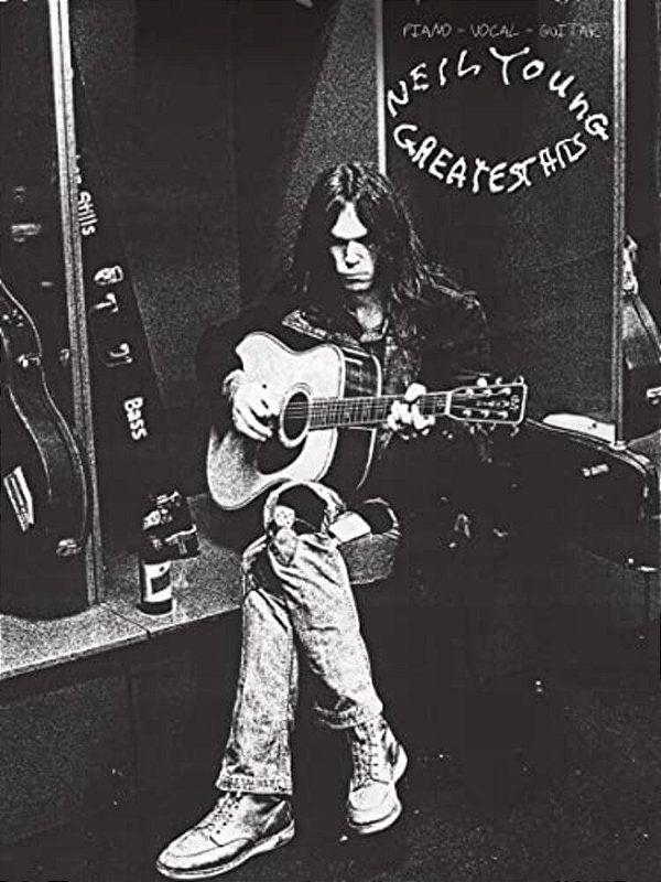 Neil Young - Greatest Hits Piano Vocal Guitar Chords Pvg Artist Songbook Sheet Music Classic Rock Folk Anthology With Lyrics Chord Symbols And Standar-..