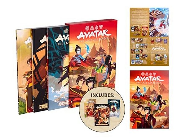 Avatar: The Last Airbender--fire And Family Treasury Boxed Set-..