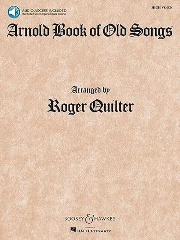 Arnold Book Of Old Songs: High Voice-..