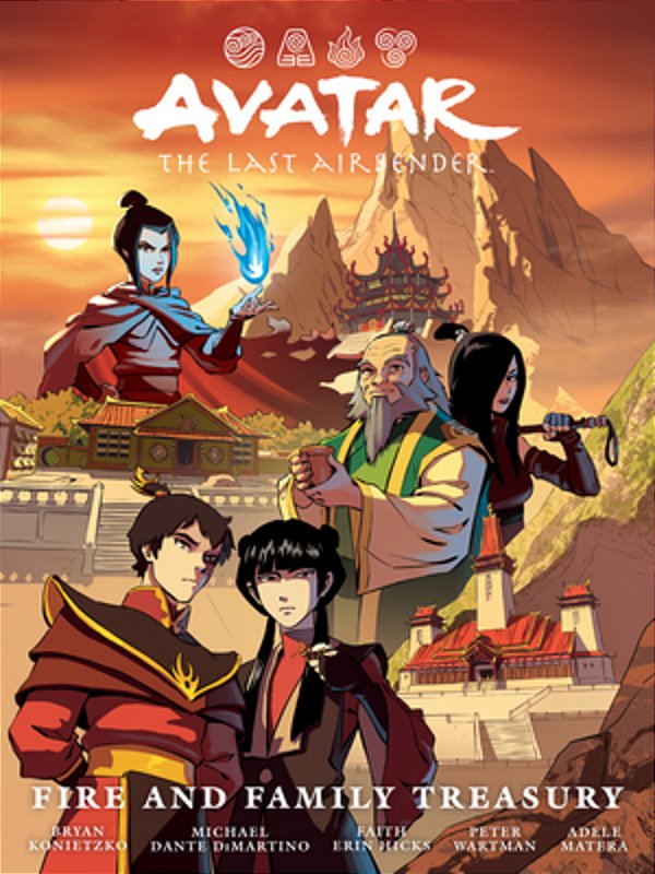 Avatar: The Last Airbender--fire And Family Treasury Library Edition-..