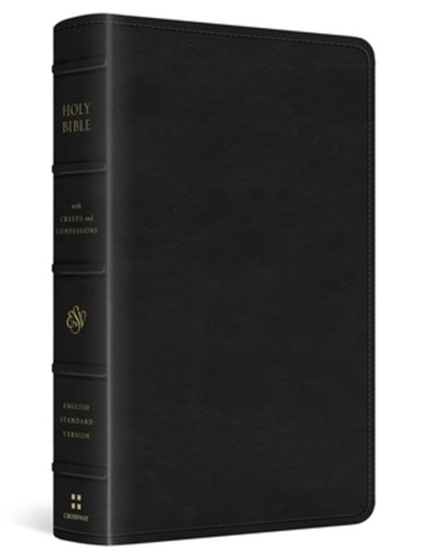 Esv Bible With Creeds And Confessions (Trutone, Black)-..