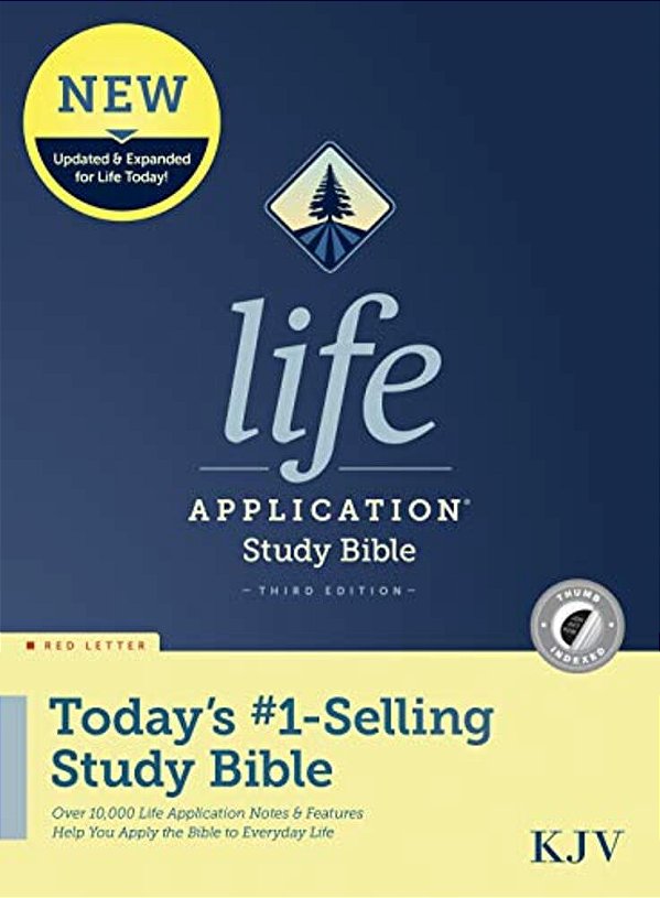 Kjv Life Application Study Bible, Third Edition (Hardcover, Indexed, Red Letter)-..