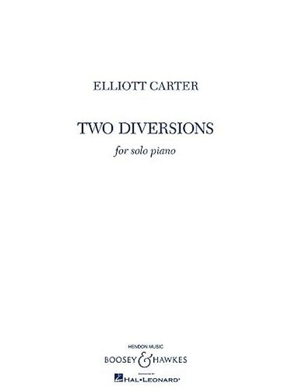 Two Diversions: For Solo Piano-..