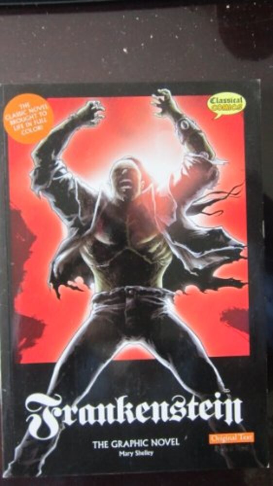 Frankenstein The Graphic Novel: Original Text-..
