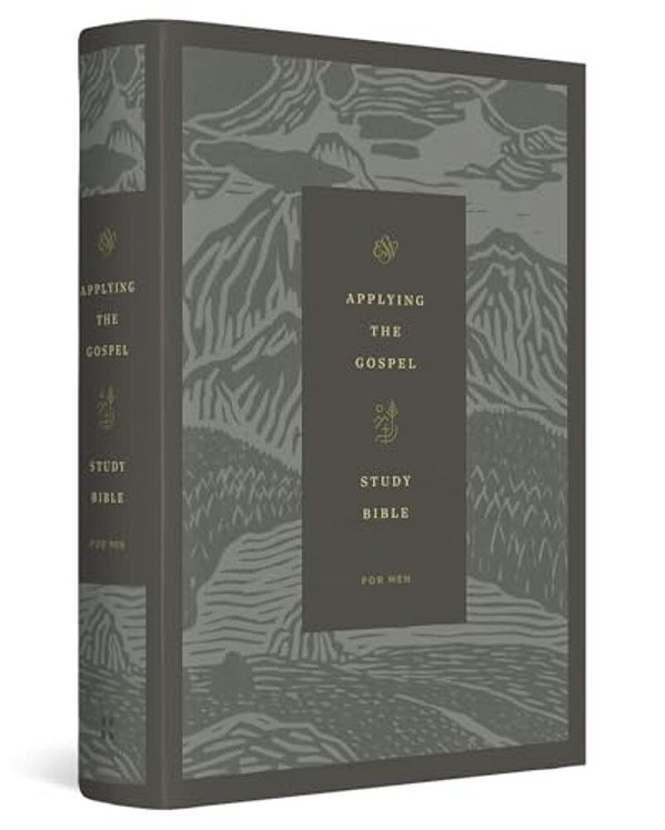 Esv Applying The Gospel Study Bible For Men (Hardcover)-..