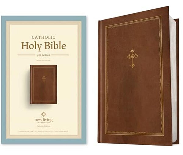 Nlt Catholic Holy Bible, Gift Edition (Hardcover Leatherlike)-..