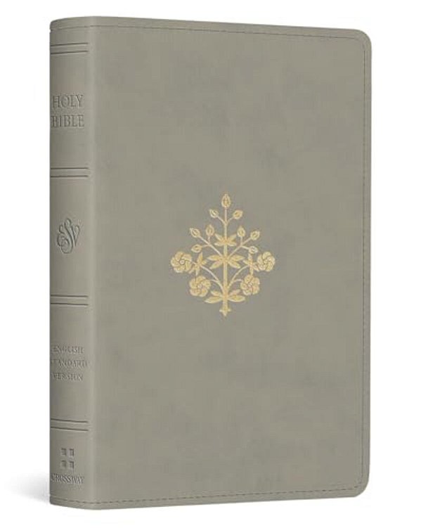 Esv Vest Pocket New Testament With Psalms And Proverbs, Red Letter (Trutone, Stone, Branch Design)-..