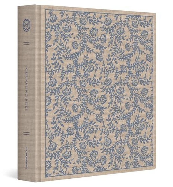 Esv Journaling Bible, Red Letter (Cloth Over Board, Flowers Design)-..