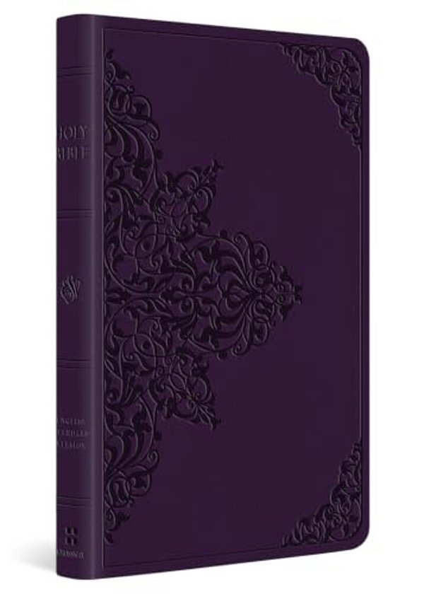 Esv Large Print Value Thinline Bible (Trutone, Lavender, Filigree Design)-..